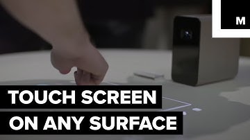 Projector transforms any surface into interactive display