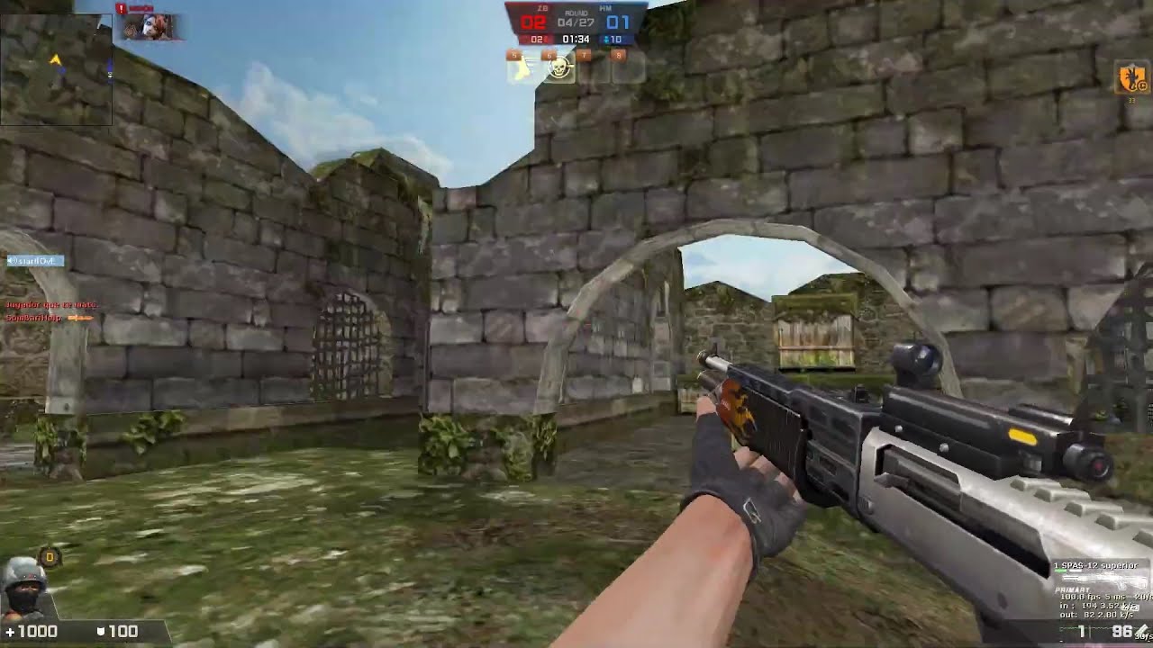 [CSO / CSN:S] Frenchi SPAS-12 Superior Zombie Gameplay