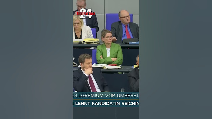 Um die Wahl des Gremiums wird debattiert - und Heidi Reichinniek stellt eine Forderung