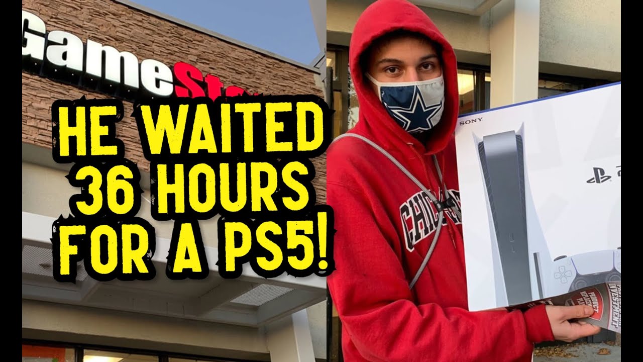 Black Friday 20yearold waits 36 hours outside GameStop in Dublin for