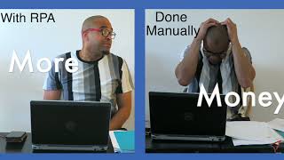 RPA (Robotic Process Automation) vs Manual