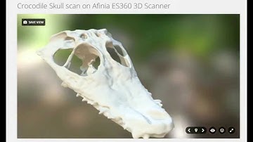 Afinia ES360 3D Scanner Samples