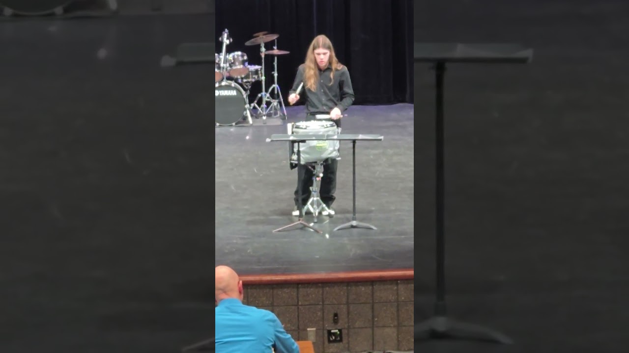 Erick parade snare solo sophomore year.