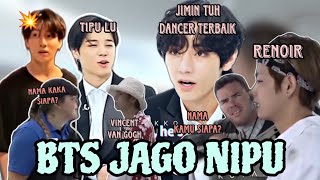 BTS SI TUKANG TIPU (JAGO NGIBUL) || BTS Funny Moments (Sub Indo)