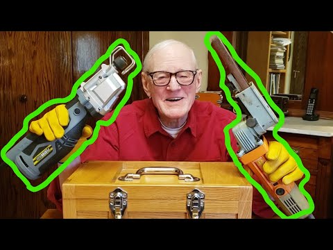 ASMR Grandpa Gives You a Toolbox Electric Sander Tool Tutorial (TAPPING SCRATCHING) 🧰 🥱