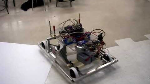 Knights of Alloy 2009 robot drive train test #1