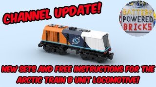 New sets and free instructions!  Channel Update January 2026