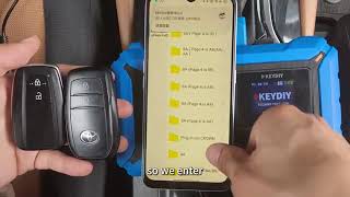 Keydiy Kd-X4 Make Toyota 2561 Second-Hand Remote Programming Without Unlock