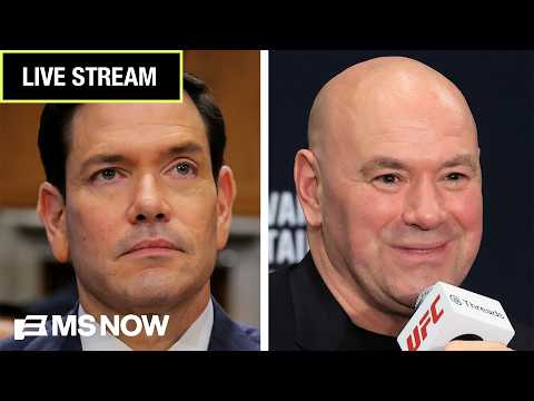 LIVE: Sec. Marco Rubio participates in a signing ceremony with UFC President Dana White