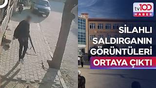 Manisa'daki Lise Saldırganın Görüntüleri Ortaya Çıktı | tv100 Haber