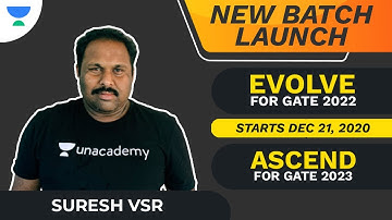Launching Evolve GATE 2022 & Ascend GATE 2023 | Suresh VSR