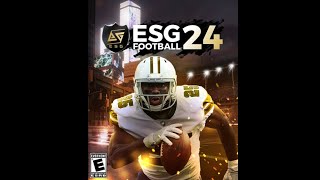 NEW FOOTBALL VIDEO GAME ALERT! ESG FOOTBALL COMING TO XBOX AND PLAYSTATION! Saquon vs Henry 99yd Run