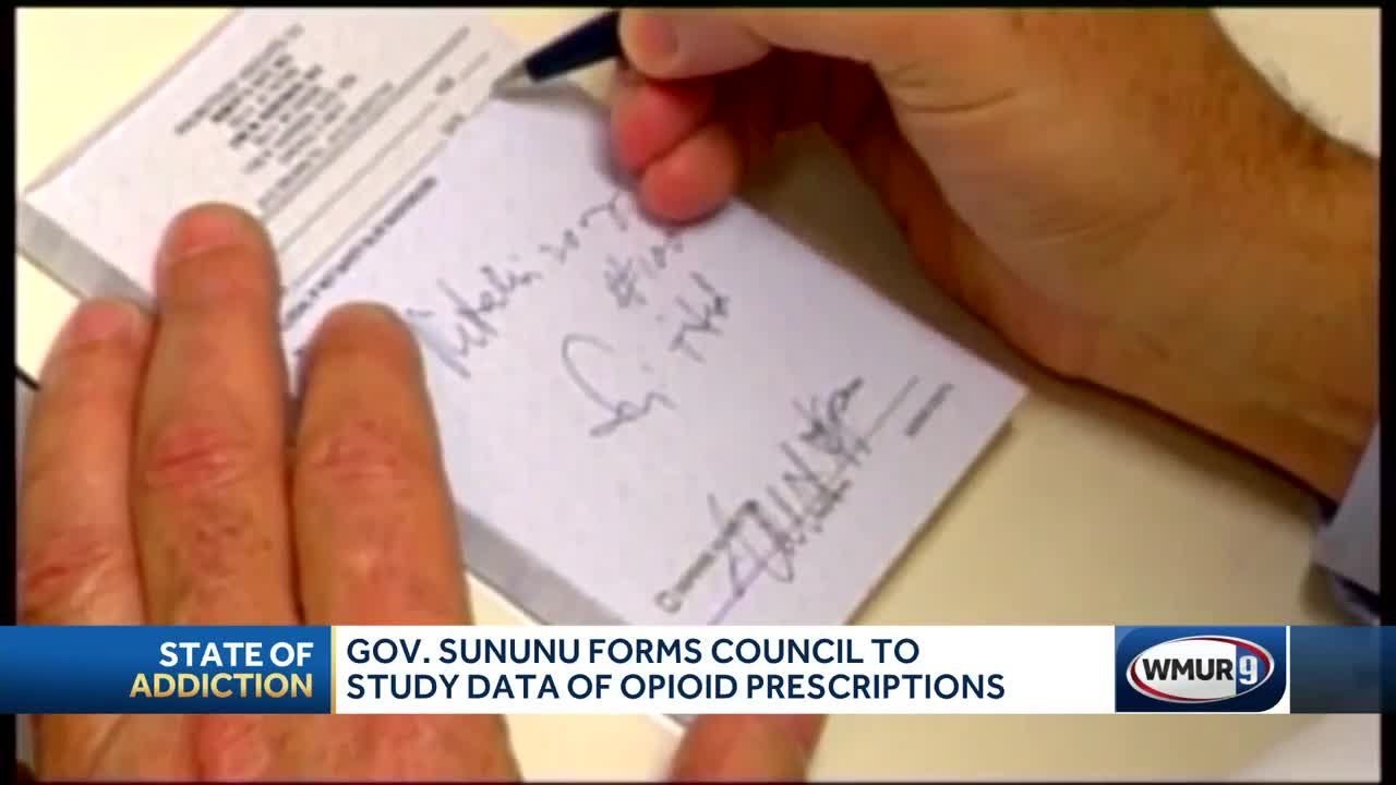 Governor forms council to study data of opioid prescriptions