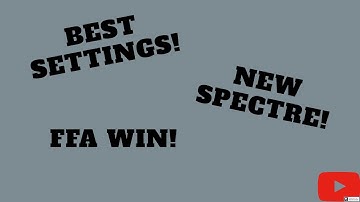 BO4 SPECTRE FFA WIN! (BEST SETTINGS AFTER UPDATE!)