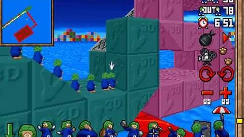 Lemmings 3D - Taxing Level 10