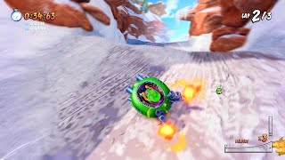 CTR NF Dev Time Trial: Blizzard Bluff