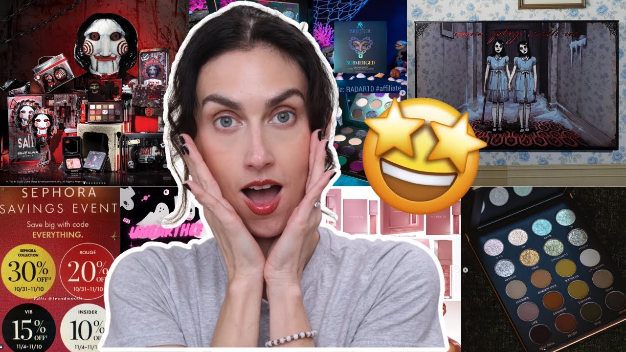 Сезон жутких новинок ещё впереди! 😮 | Новые косметические релизы