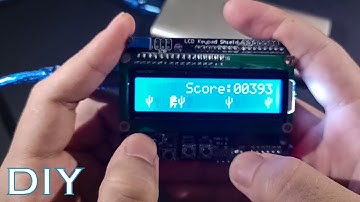 Ardunio Google Chrome Dinosaur Game Project