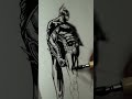 Drawing batman asmr