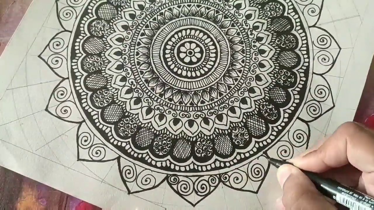 How To Make Mandala Art For Beginners