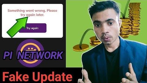 something went wrong please try again later pi network problem 😡#pinetwork #pinetworkpriceinindia