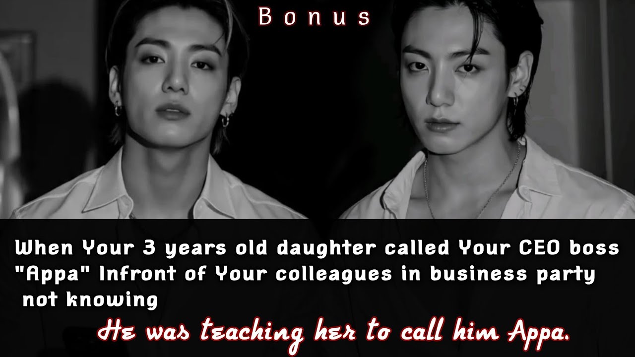 Your daughter called your CEO boss Appa In front of your colleages... He taught her to call him appa