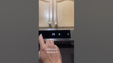 One hour back ! Range hood time adjustment