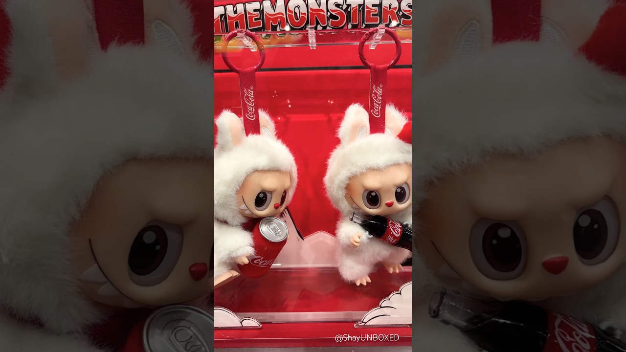 LABUBU COCA COLA 🥤Which Coke La Bubu Doll Do U Want? Happy Factor? Popmart Thailand 