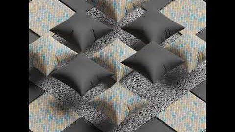 Marble Pillows | Blender | 3D Animation