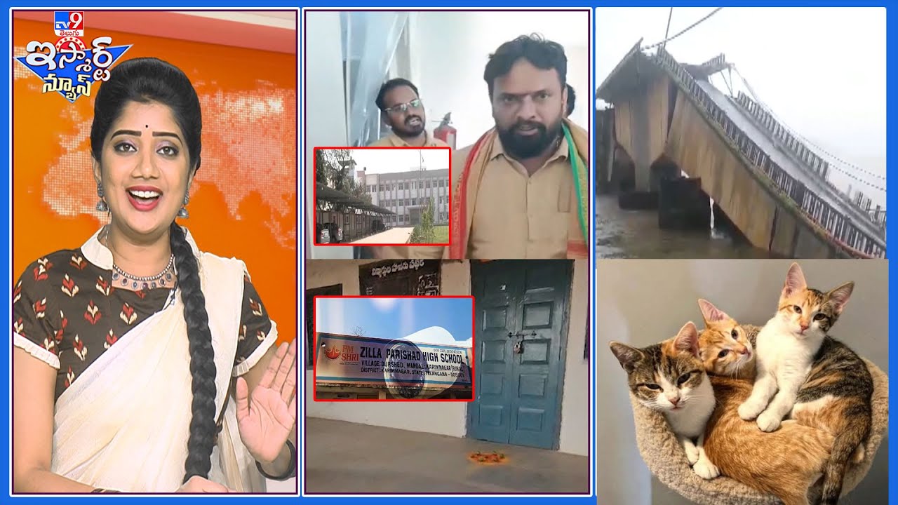 iSmart News : మారువేషంలో వచ్చి హాస్పిటల్ ను తనిఖీ చేసిన మంత్రి | ఒక్కటే ఇంట్ల 300 పిల్లులు - TV9