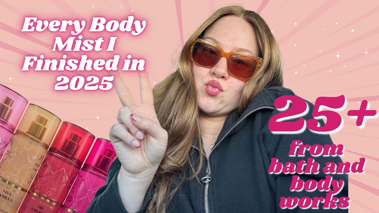 Все спреи для тела Bath & Body Works, которые я использовала в 2025 году | Cozy Empties Chat