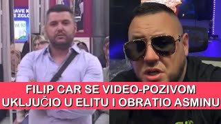 Elita 9: FILIP CAR SE VIDEO-POZIVOM UKLJUČIO U ELITU I OBRATIO ASMINU | Zadruga uzivo