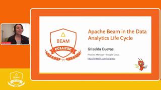 Apache Beam in the data analytics life cycle