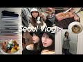 【韓国vlog】1泊2日の弾丸ソウル旅🇰🇷ホットなブランド巡り.念願のバター餅ドバイチョコまで大満喫🍫🤍Seoul vlog.fashion