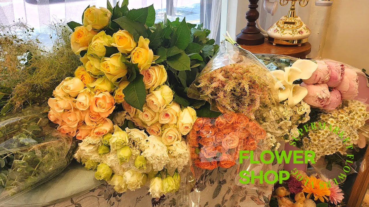 꽃집 일상...꽃다발, 꽃바구니 feat. ai더빙, 꽃집 브이로그 #18