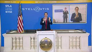 Stellantis N.V. (NYSE: STLA) Virtually Rings The Opening Bell®