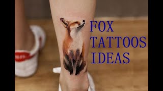 Cool Fox Tattoos Ideas On Leg 2020