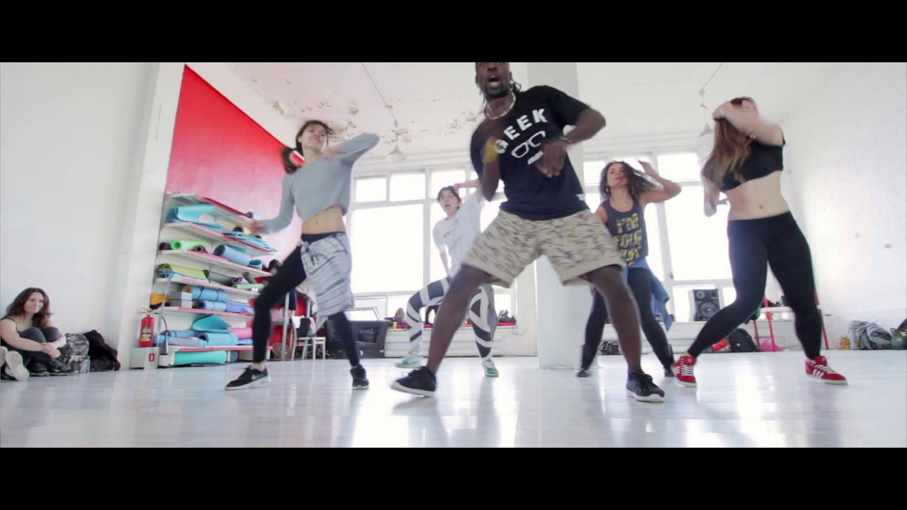 Afro Intensive with Blaakow Dancer | 1st day | Moscow | Russia | March'15 | Donga Production
