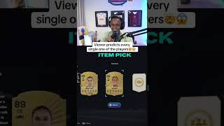 HOW DID BRO PREDICT EVERY SINGLE PLAYER ☠️ #fc26 #fcbarcelona #fifa #football #funny #gaming#viral
