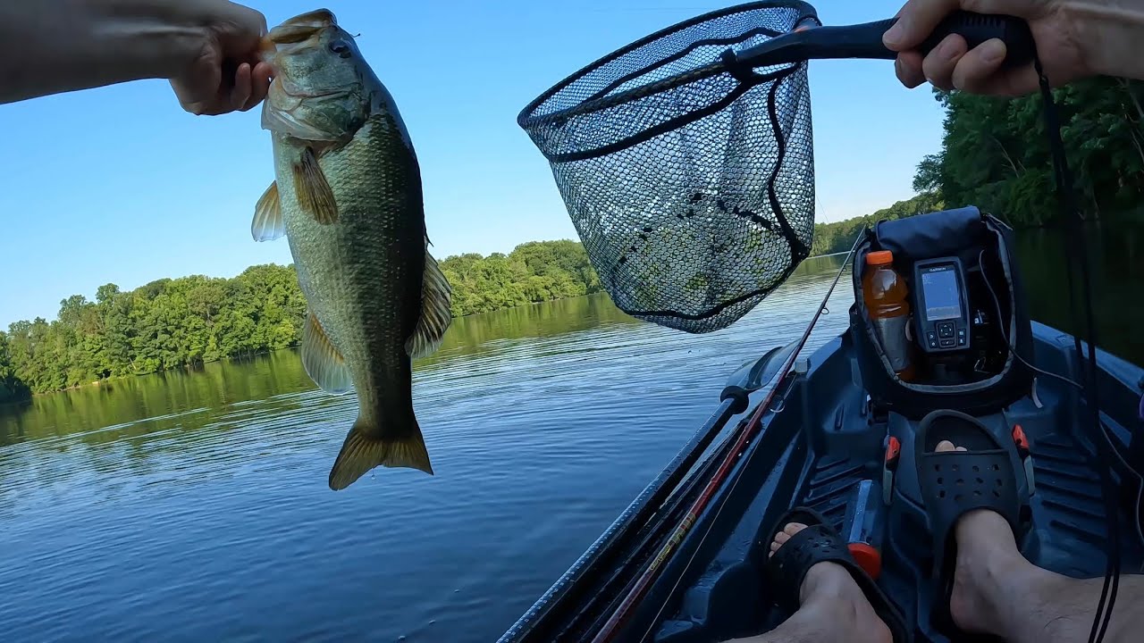 Kayak Bass Fishing Burke Lake VA