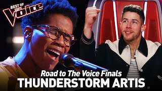 JAW-DROPPING Acoustic Blind Audition LIGHTS UP The Voice stage! Road to The Voice Finals
