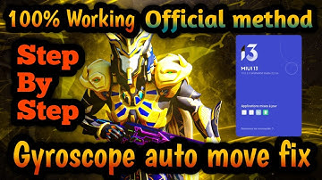 Redmi Note 10s Gyro Auto Move Fix For More Accurate Tracking #bgmi #gyroautomove #fix #9bi #gameplay