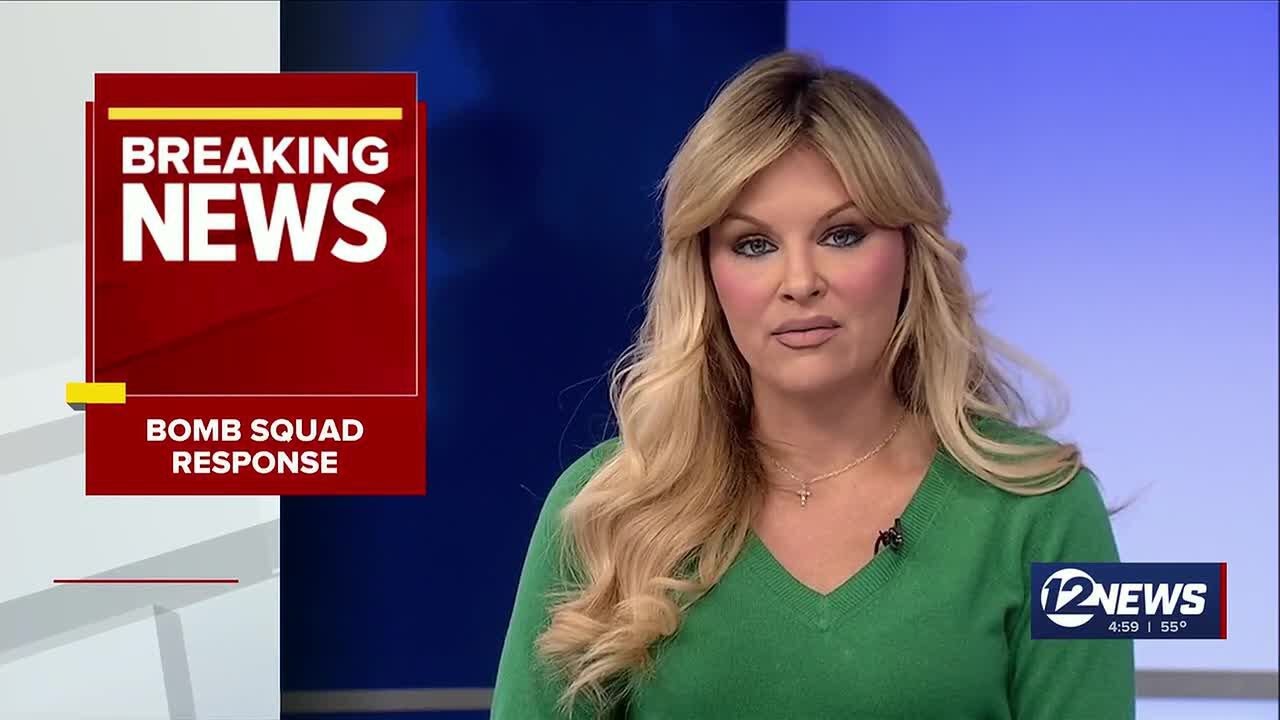 Bomb squad response in Cowley County