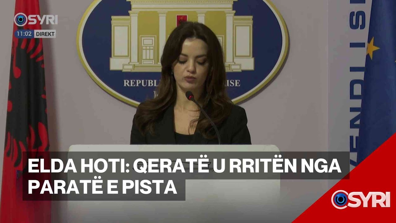 Elda Hoti deklaratë për mediat