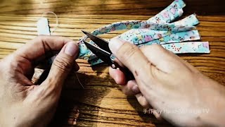 💎Giving Fabric Scraps a Beautiful Second Life
