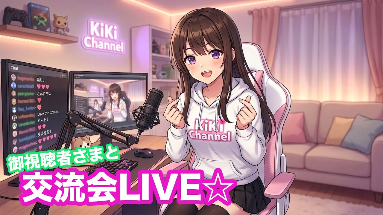 ご視聴者さまと交流会LIVE☆ - YouTube