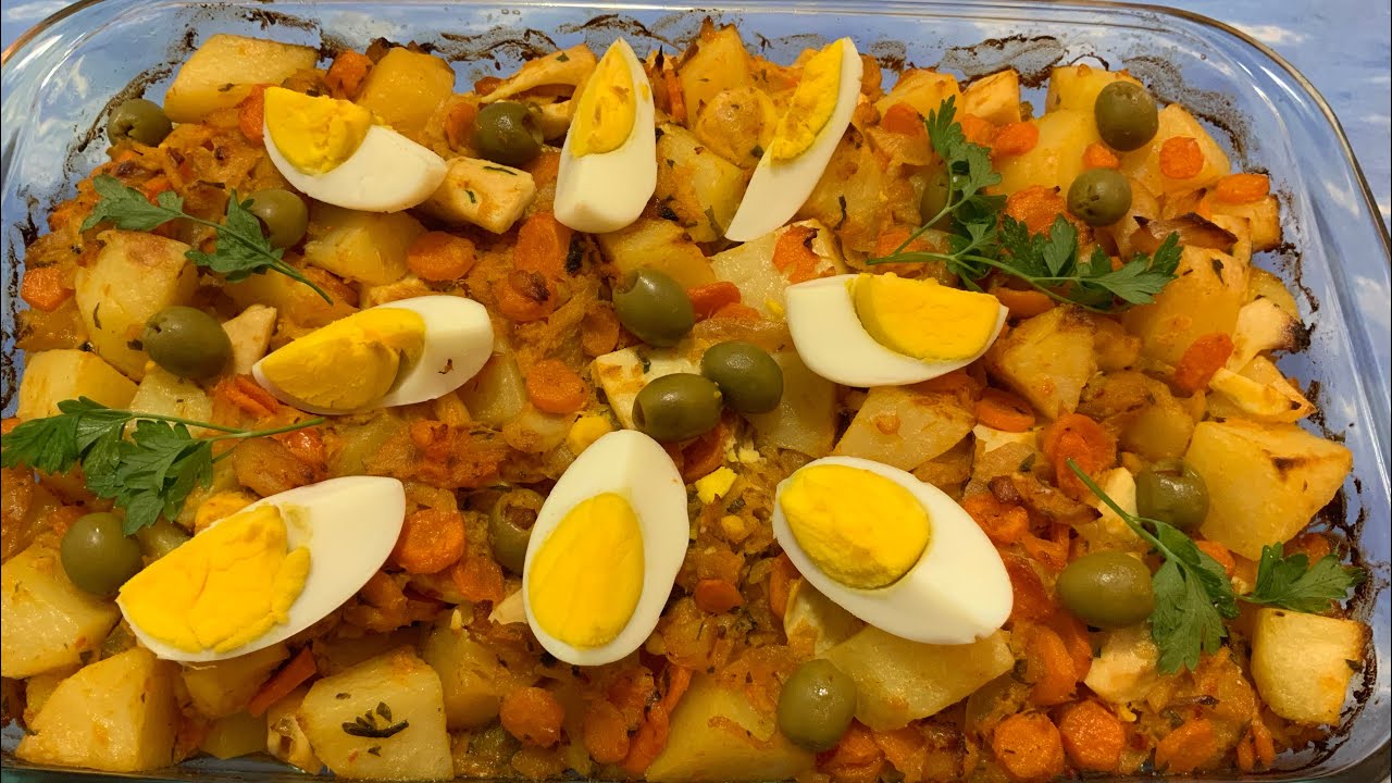 Bacalhau no Forno receita Rápida Simples económica e Deliciosa