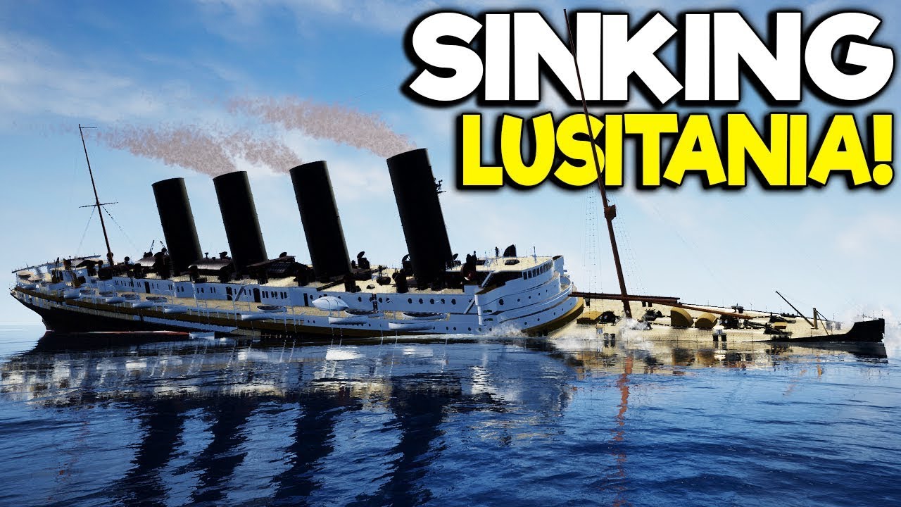 Escaping The Sinking Lusitania Real Time Lusitania Sinking Gameplay Youtube - simpleplanes roblox death sound