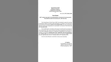 Extension of due date of Return and tax audit reports for FY 2024-25 #tax#duedates#DIRECTTAX#caexam