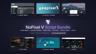 Information FiveM - nᴏpixel V Script Bundle | Admin Menu, Shops, Animations, Customs, Vehicle Menu, Loading Scr News